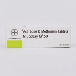 글루코바이 M50 아카보스 50mg 메트포르민 500mg 오리지날 제품